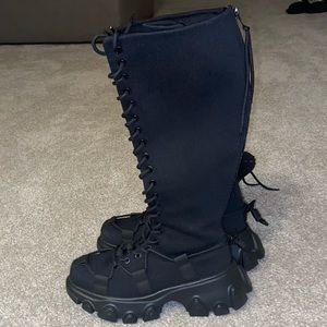 (SOLD) ASOS size 8 black boots - only worn once